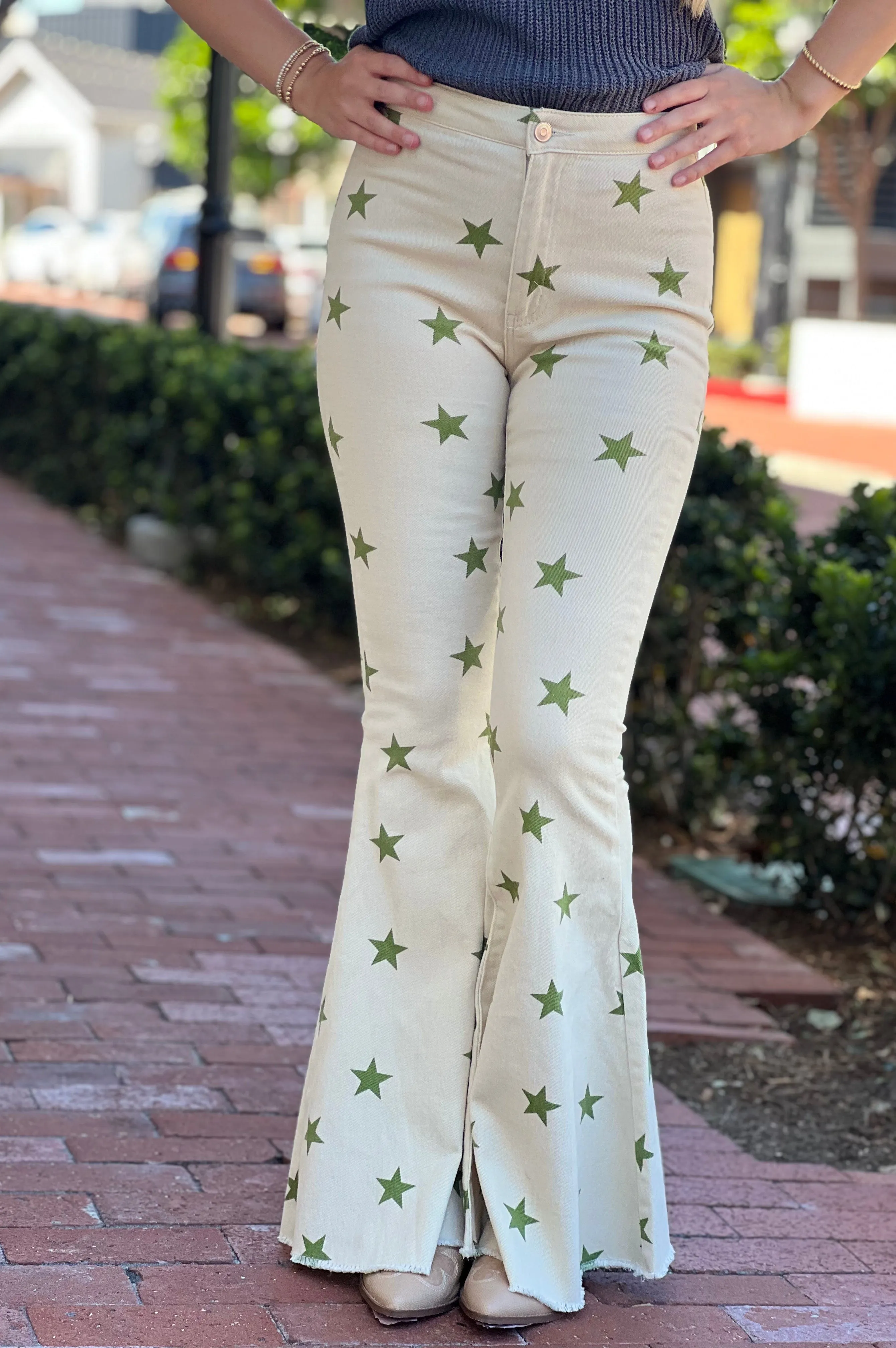 Carrie Star Flare Pants