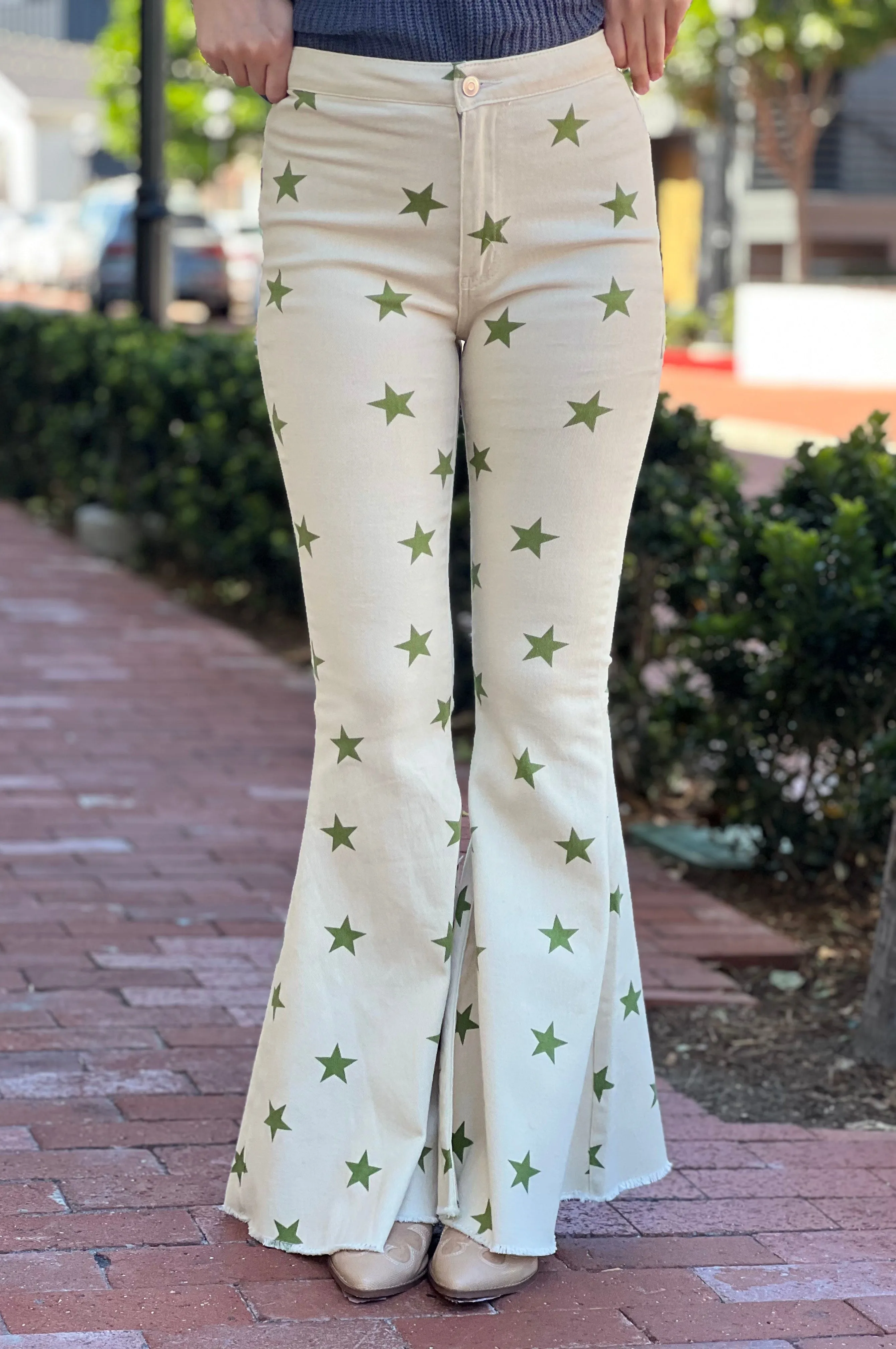 Carrie Star Flare Pants