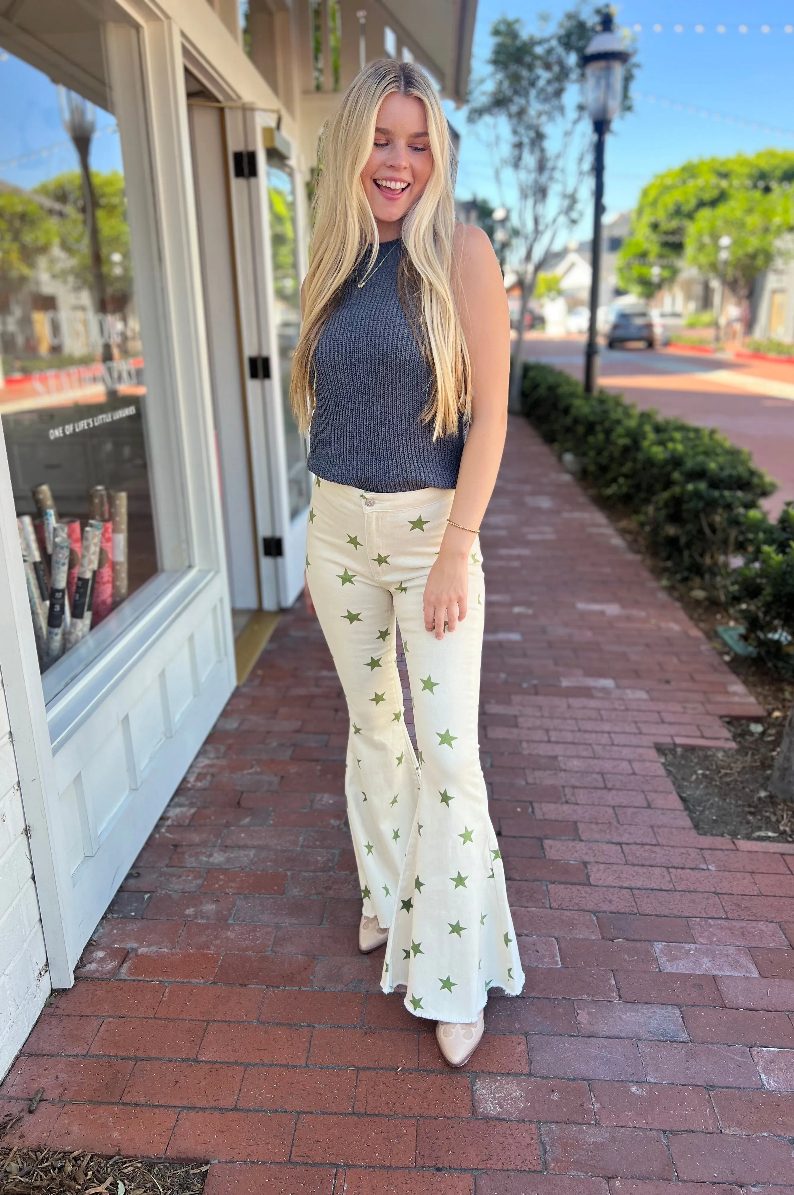 Carrie Star Flare Pants