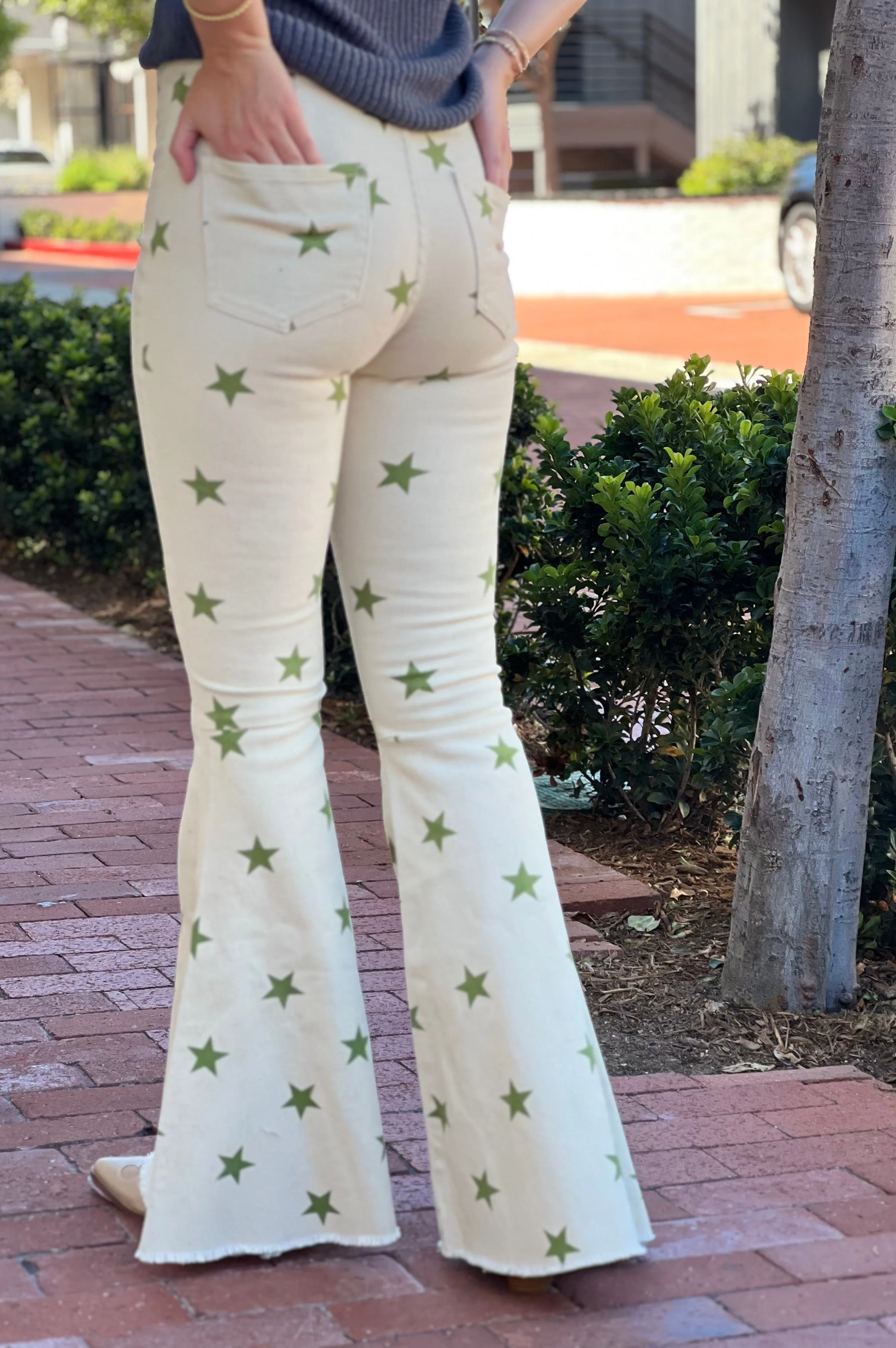 Carrie Star Flare Pants