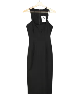 Cushnie Et Ochs Black Power Cut-out Sheath Dress UK XS