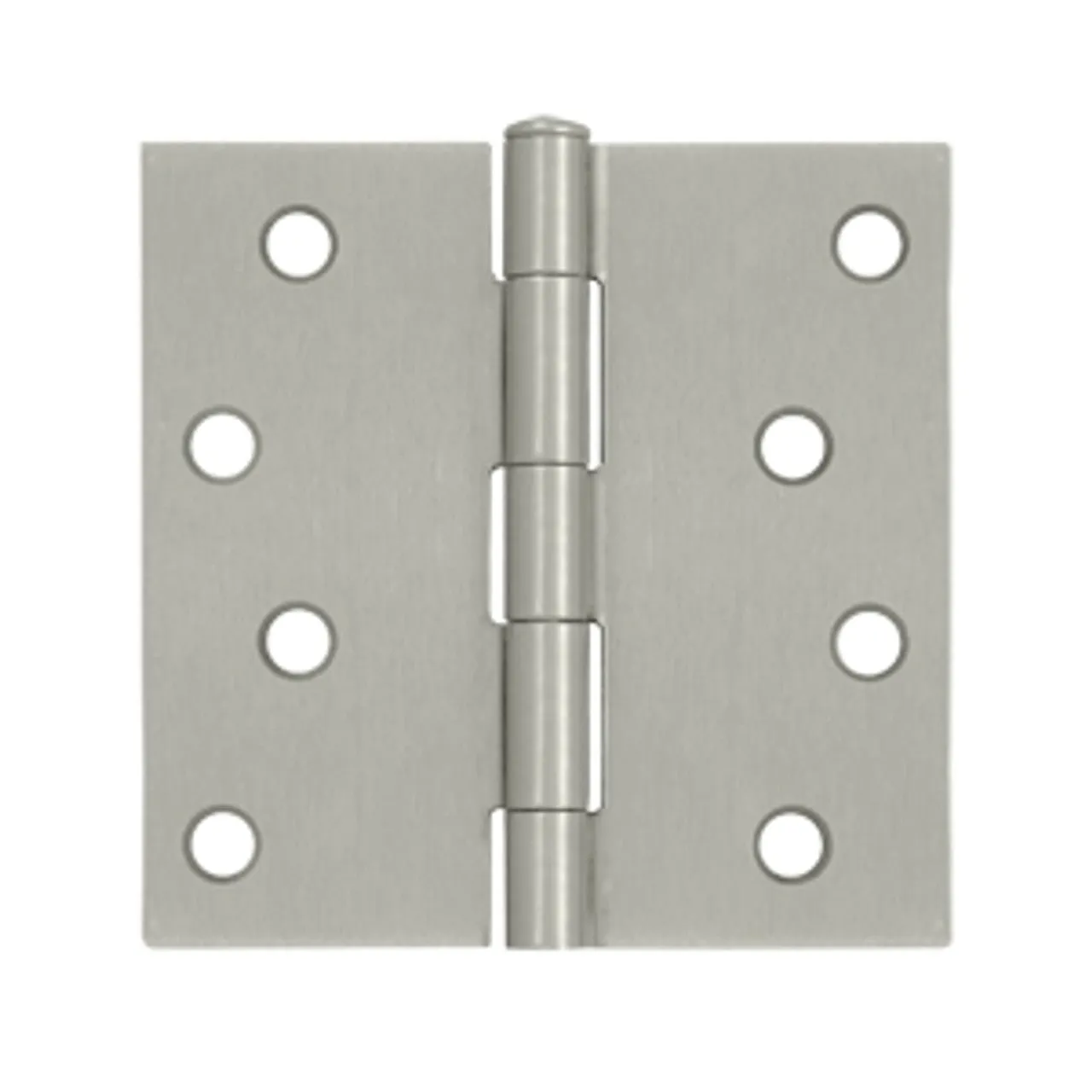 Emtek 91014 Steel Plain Bearing Hinge, 4" x 4", with Square Corners - Sold in Pairs