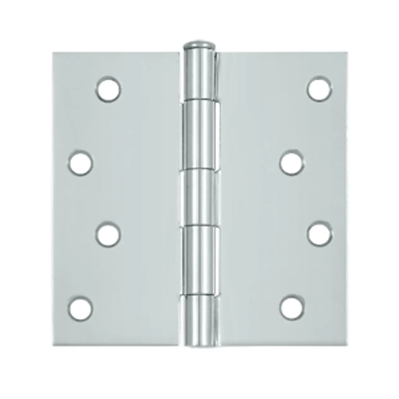 Emtek 91014 Steel Plain Bearing Hinge, 4" x 4", with Square Corners - Sold in Pairs