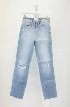 Frame Denim - Le Sylvie Raw Edge Jeans in Overdrive