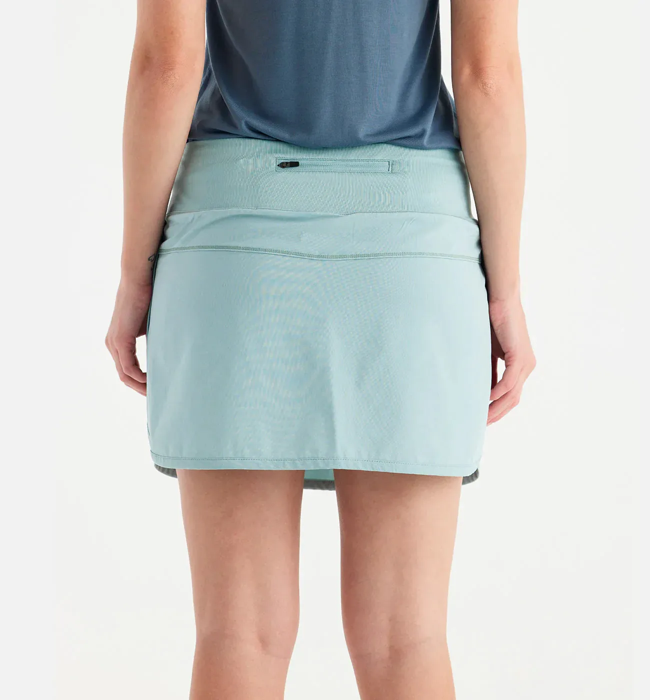 Free Fly Women's Bamboo Lined Breeze Skort in Seaglass
