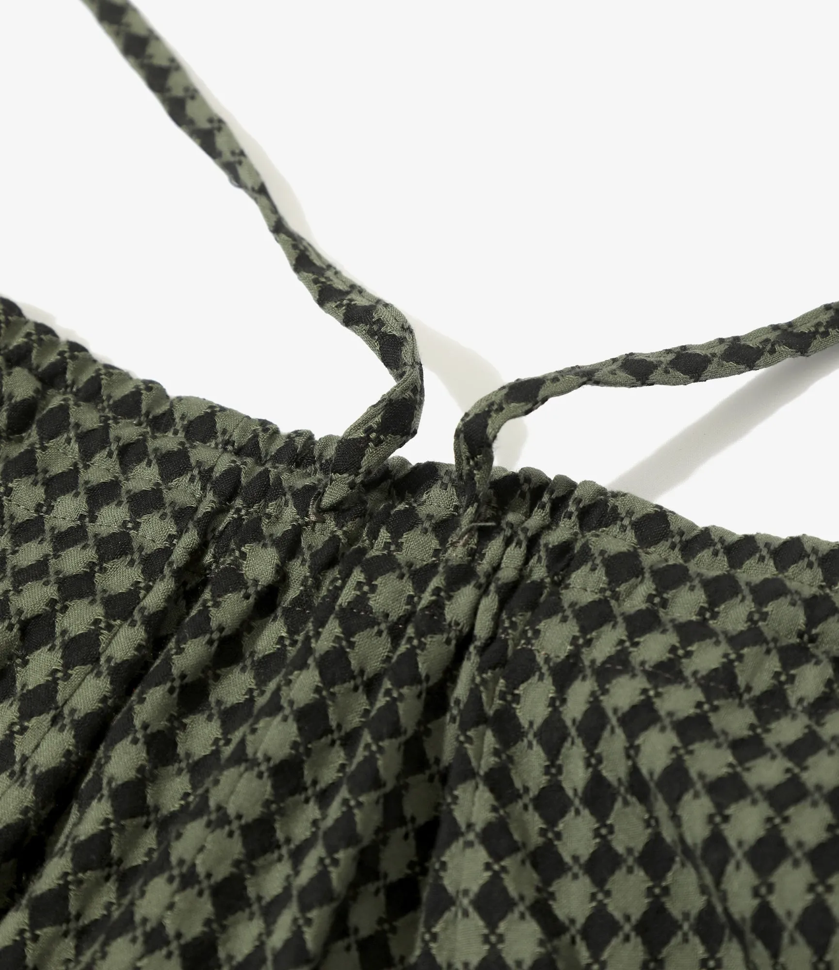 HDP Short – Green Diamond Jacquard