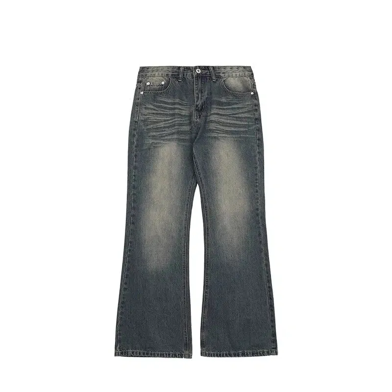 Hua Fade and Whiskers Classic Jeans