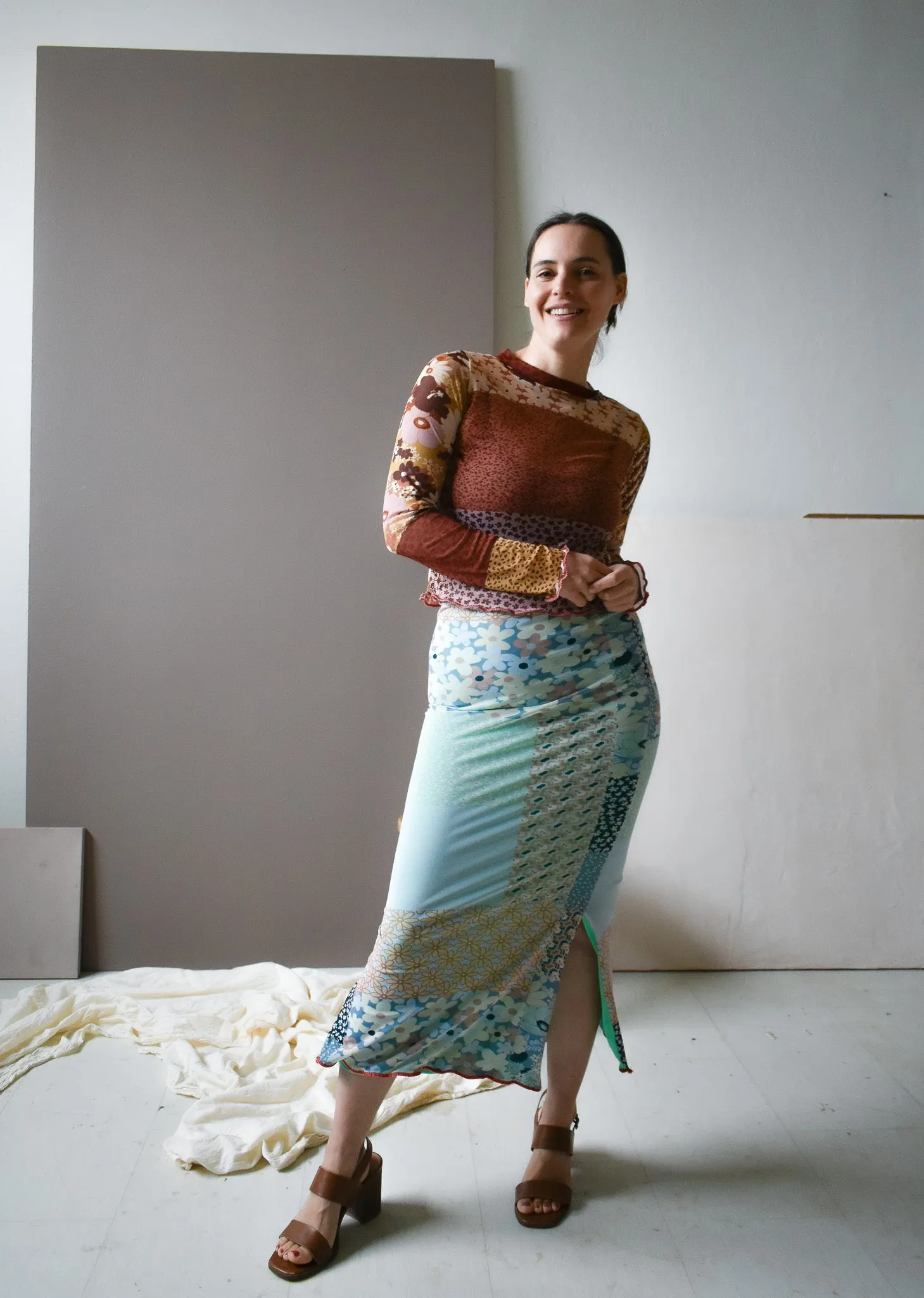 Inese Skirt in Quilt