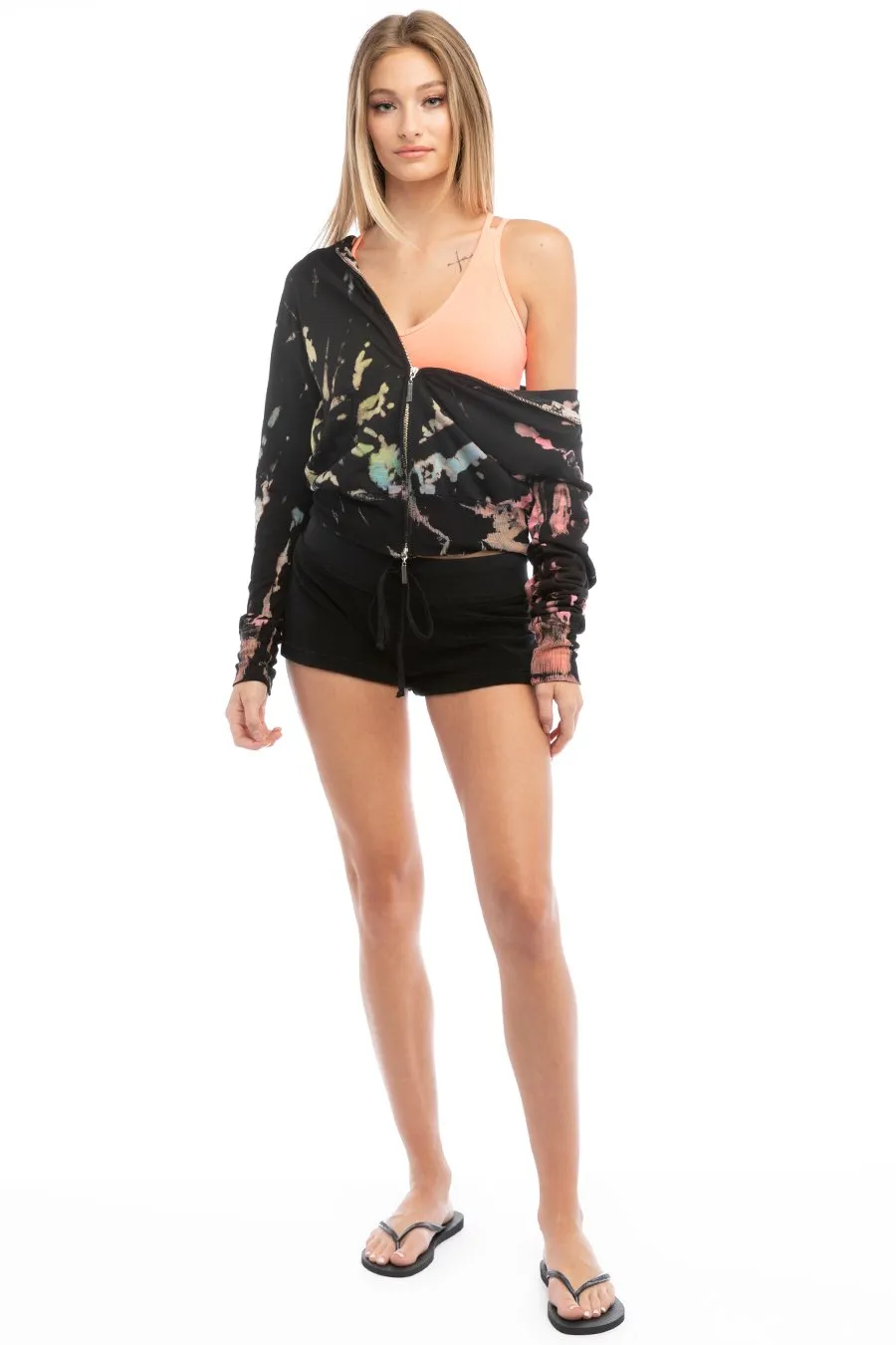Low Rise Terry Ultra-Short Short