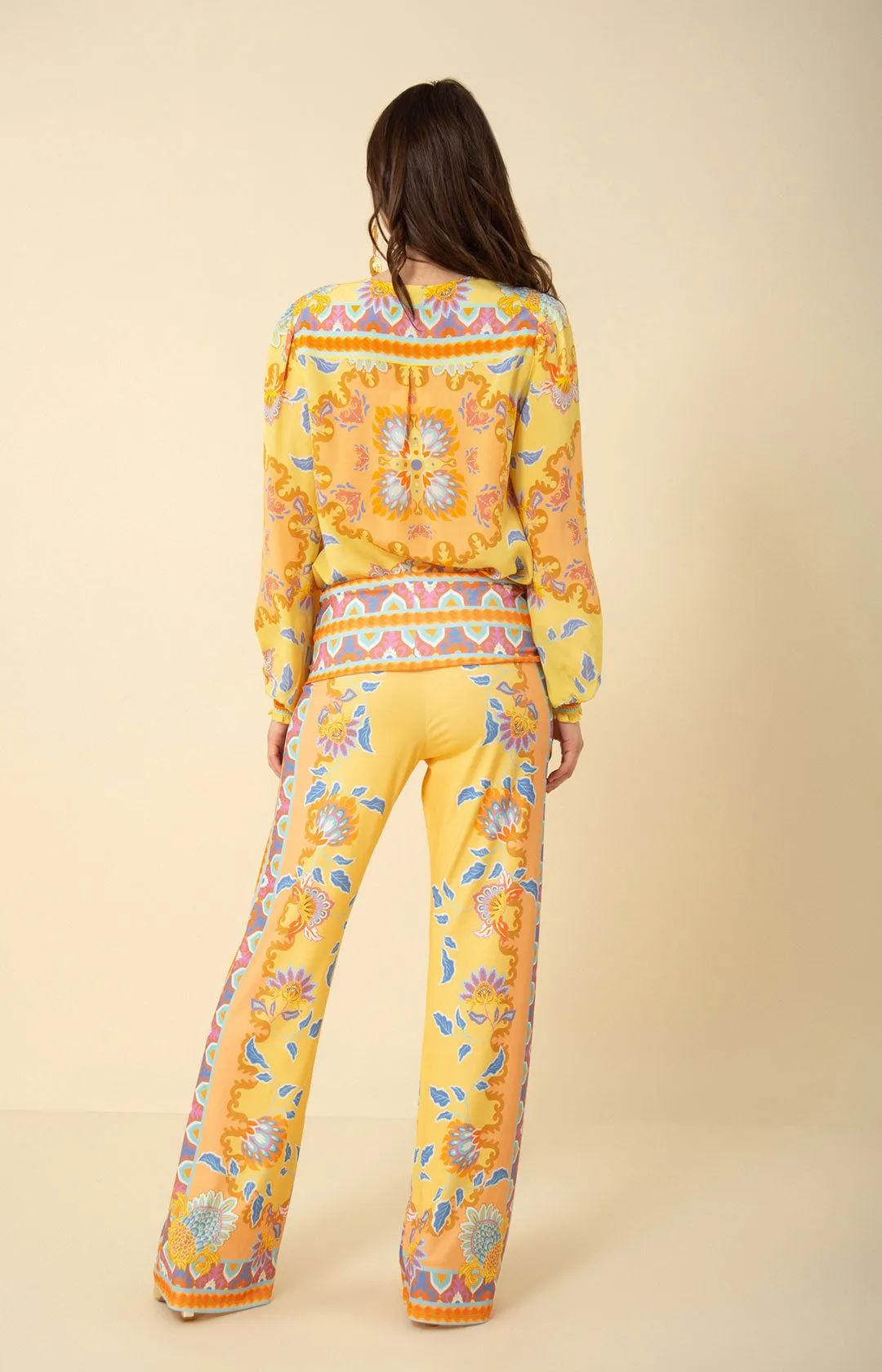 Madelyn Jersey Foldover Pants