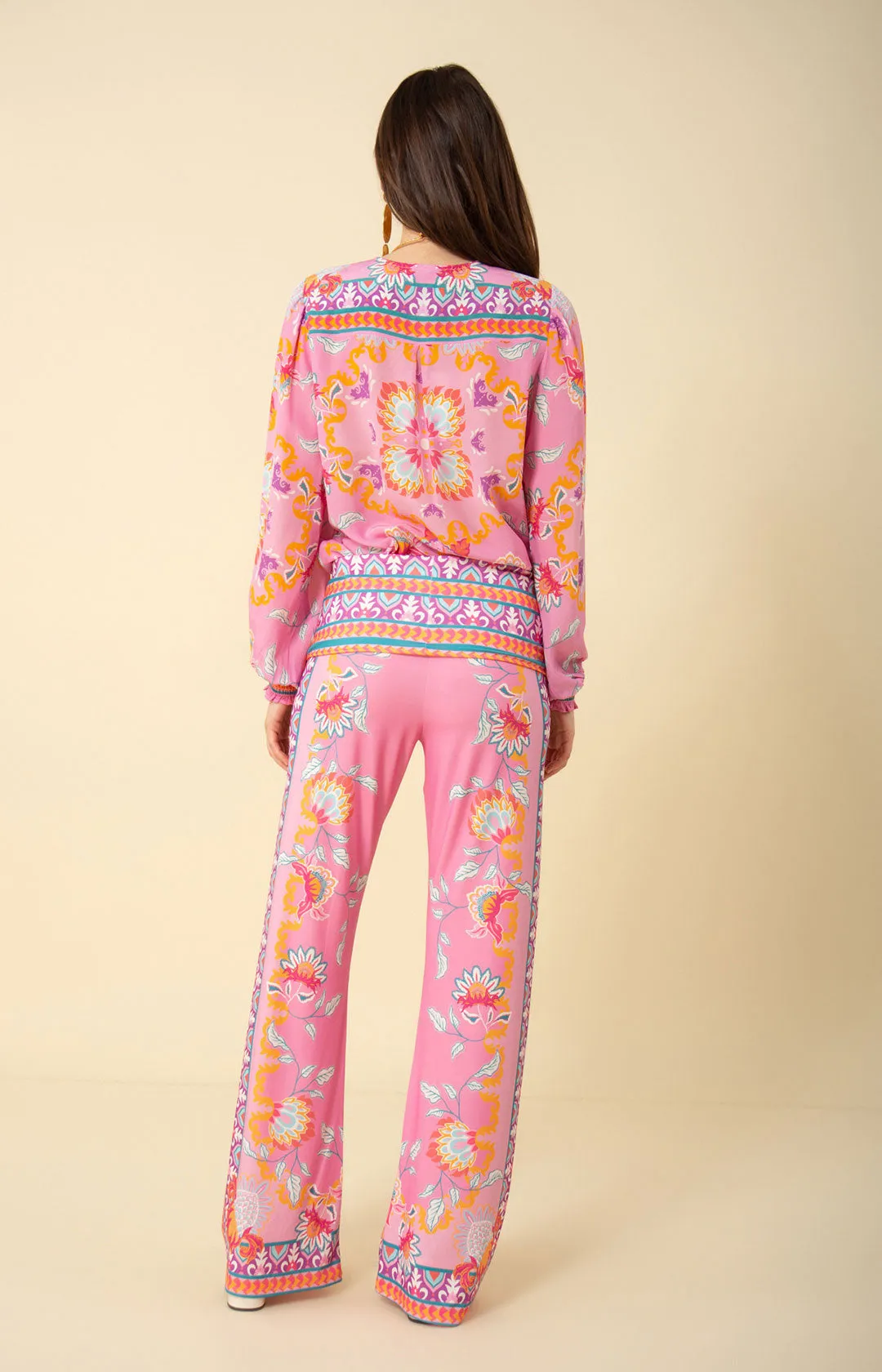 Madelyn Jersey Foldover Pants