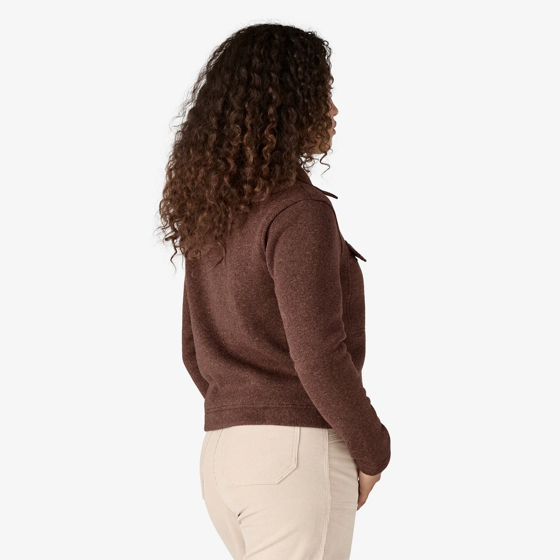 Patagonia Women's Better Sweater Zippered Fleece Chore Jacket - DULSE MAUVE