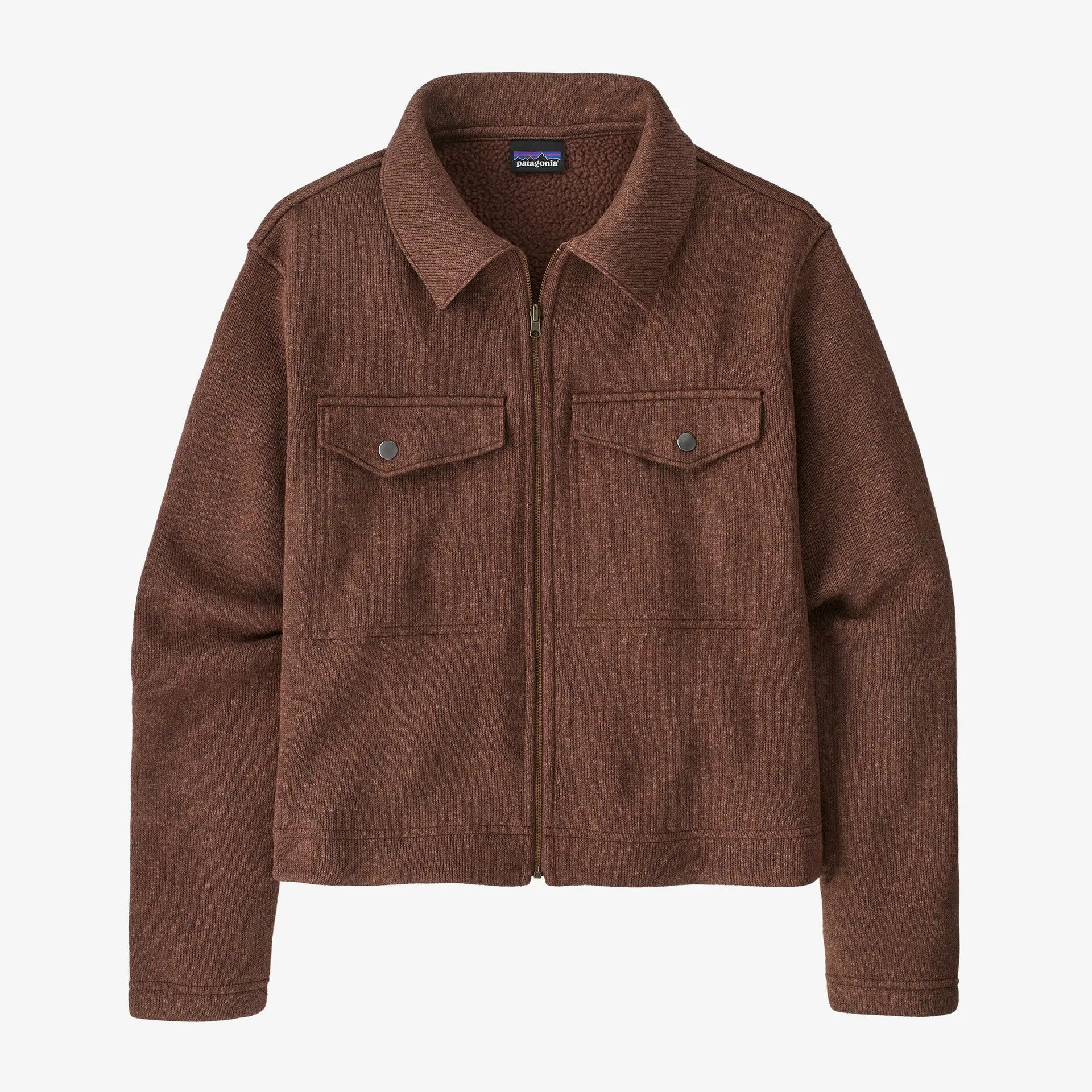 Patagonia Women's Better Sweater Zippered Fleece Chore Jacket - DULSE MAUVE