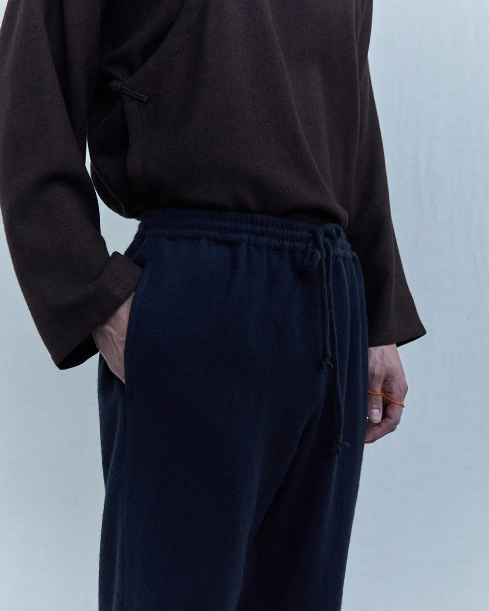 Slim Leg Drawstring Trousers