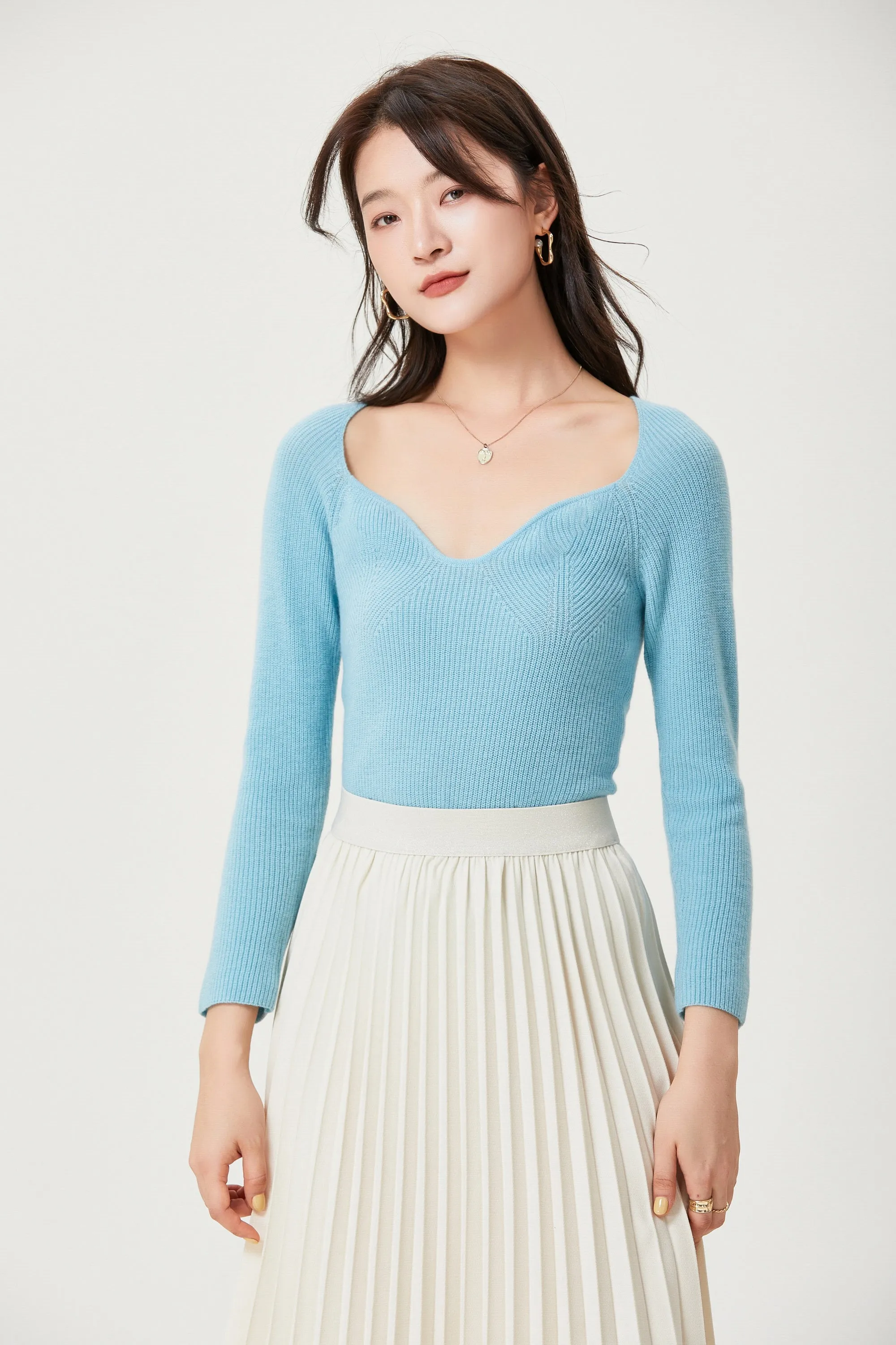 Sylphide | Romilda Wave Wool Sweater