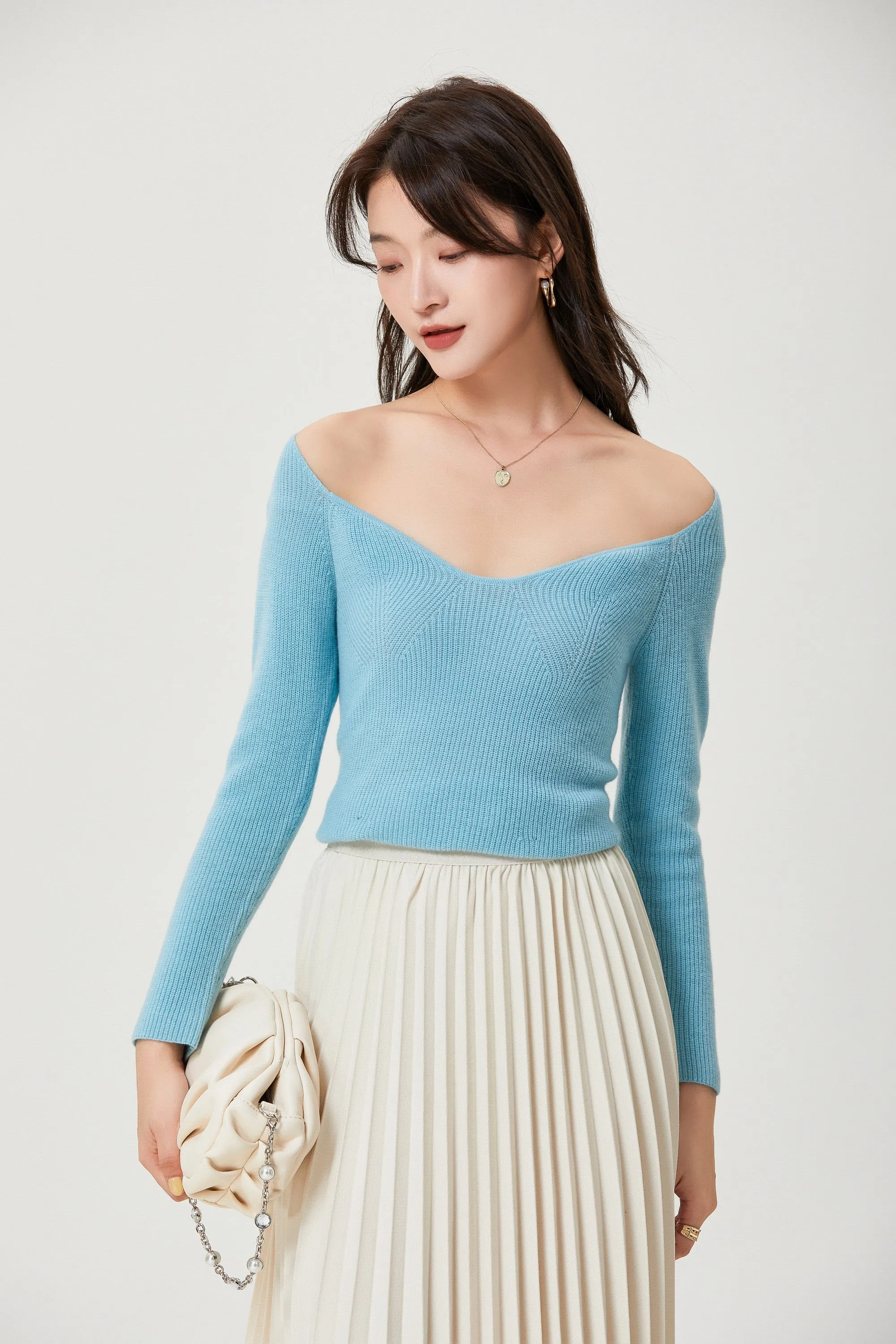 Sylphide | Romilda Wave Wool Sweater