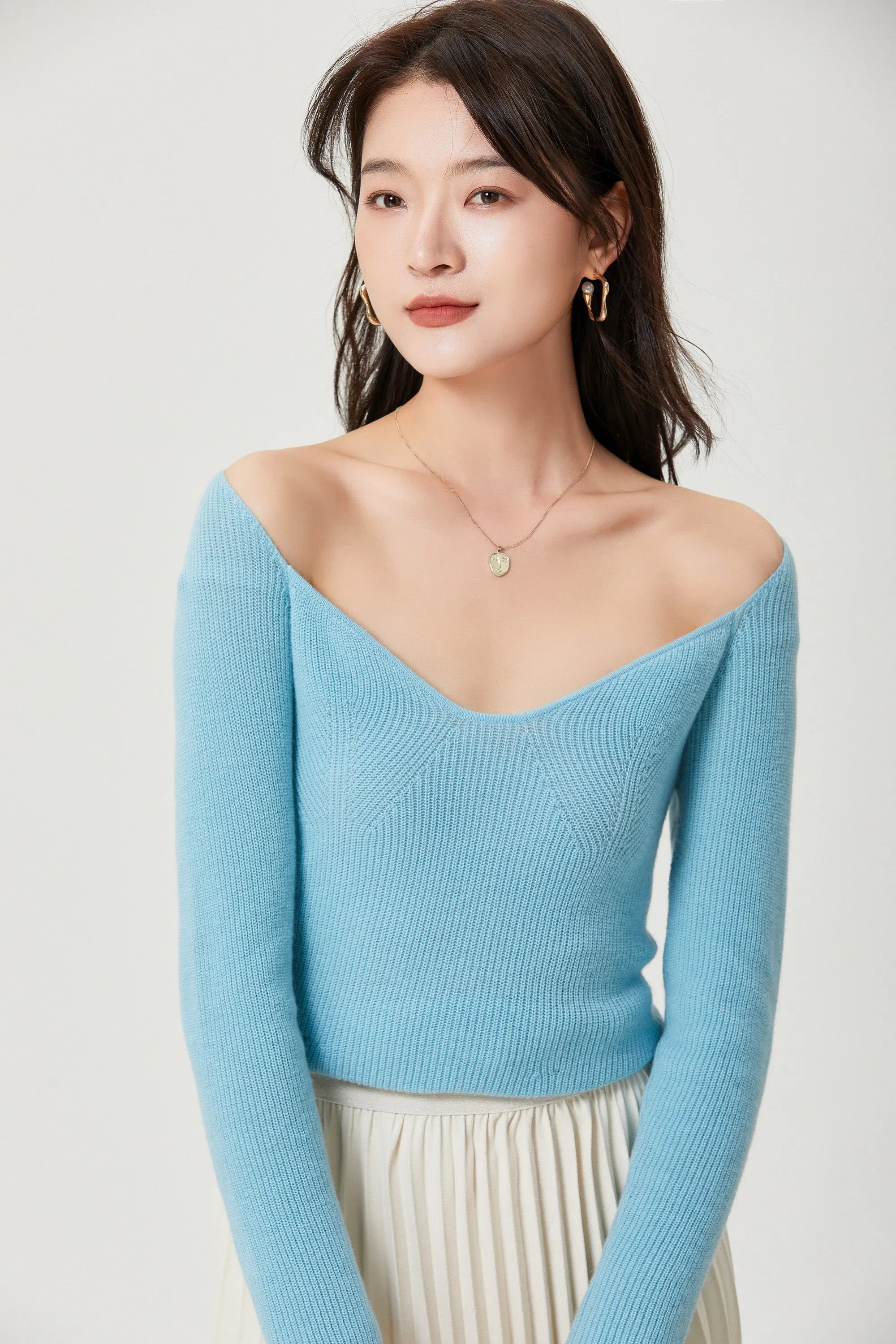 Sylphide | Romilda Wave Wool Sweater