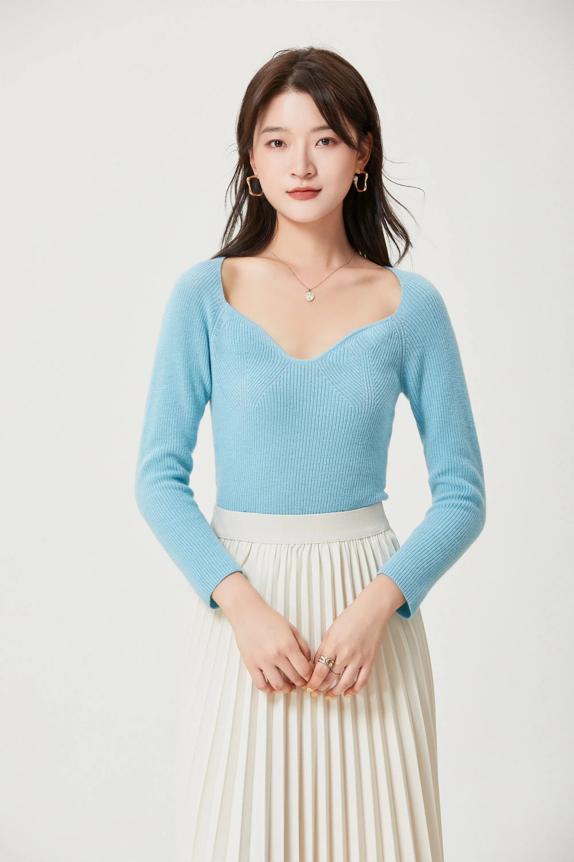Sylphide | Romilda Wave Wool Sweater