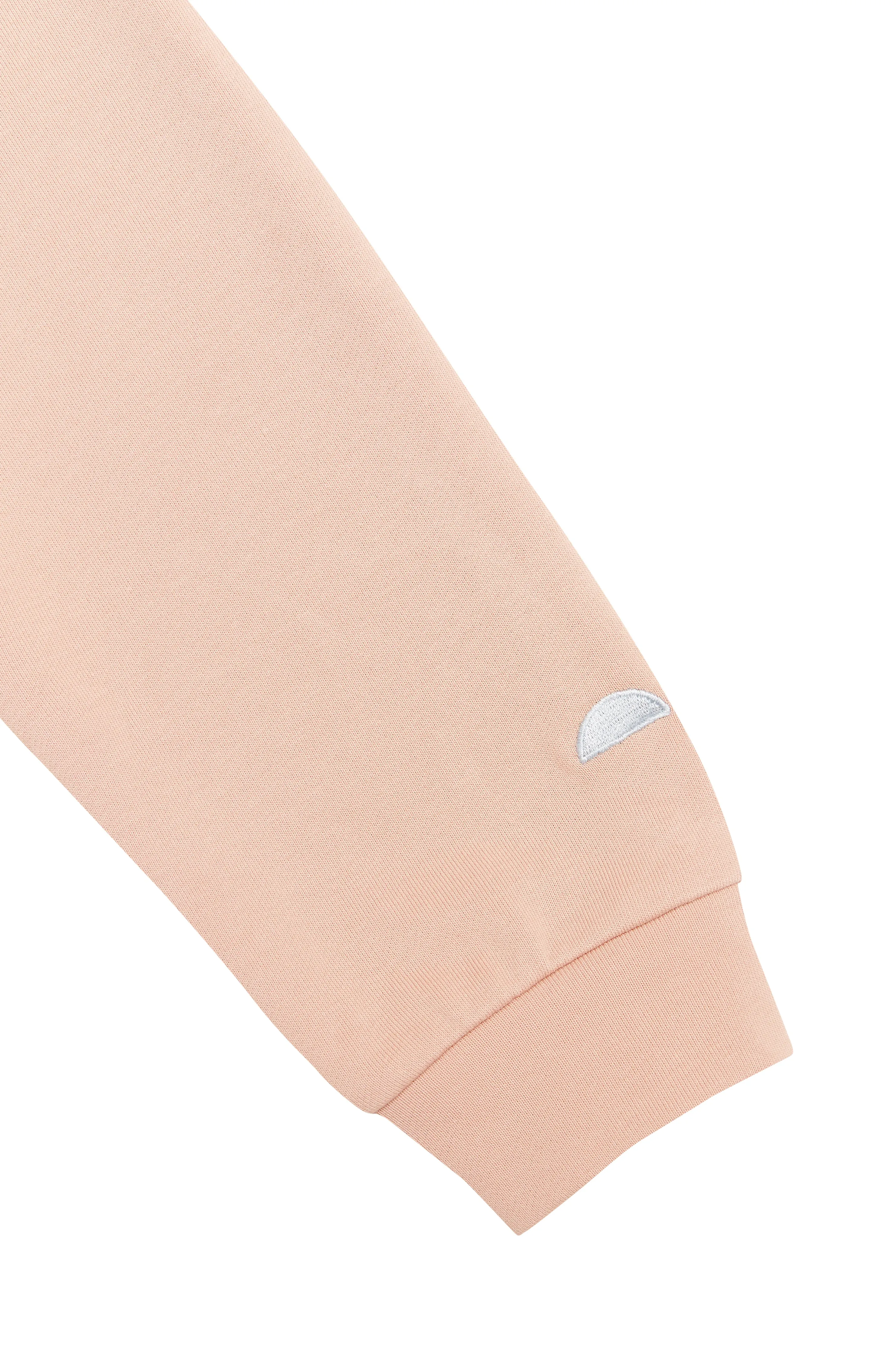 VENICE BEACH HOODIE AND SHORTS IN BLUSH PINK