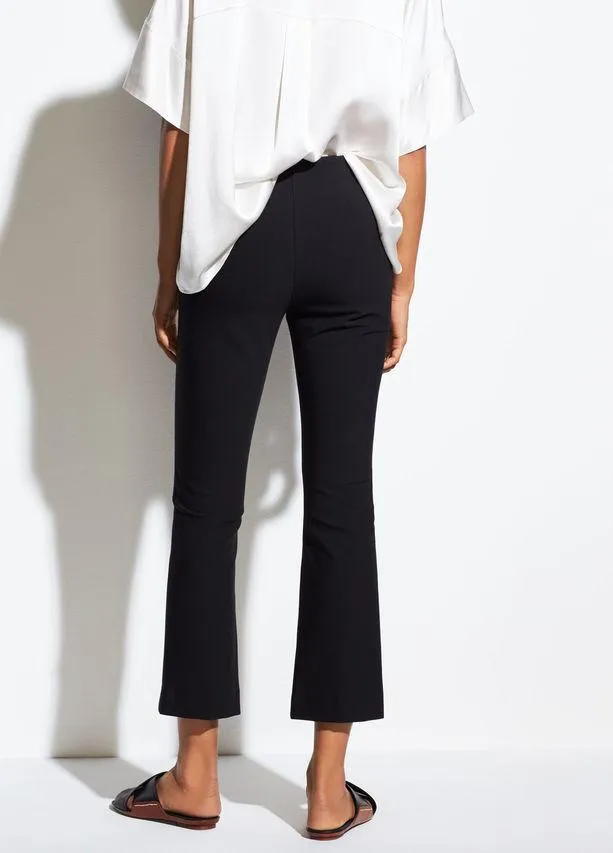 VINCE - Crop Flare in Black