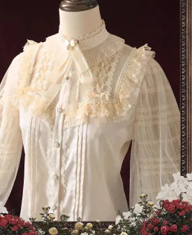 Vintage Edwardian Style Lolita Top blouse