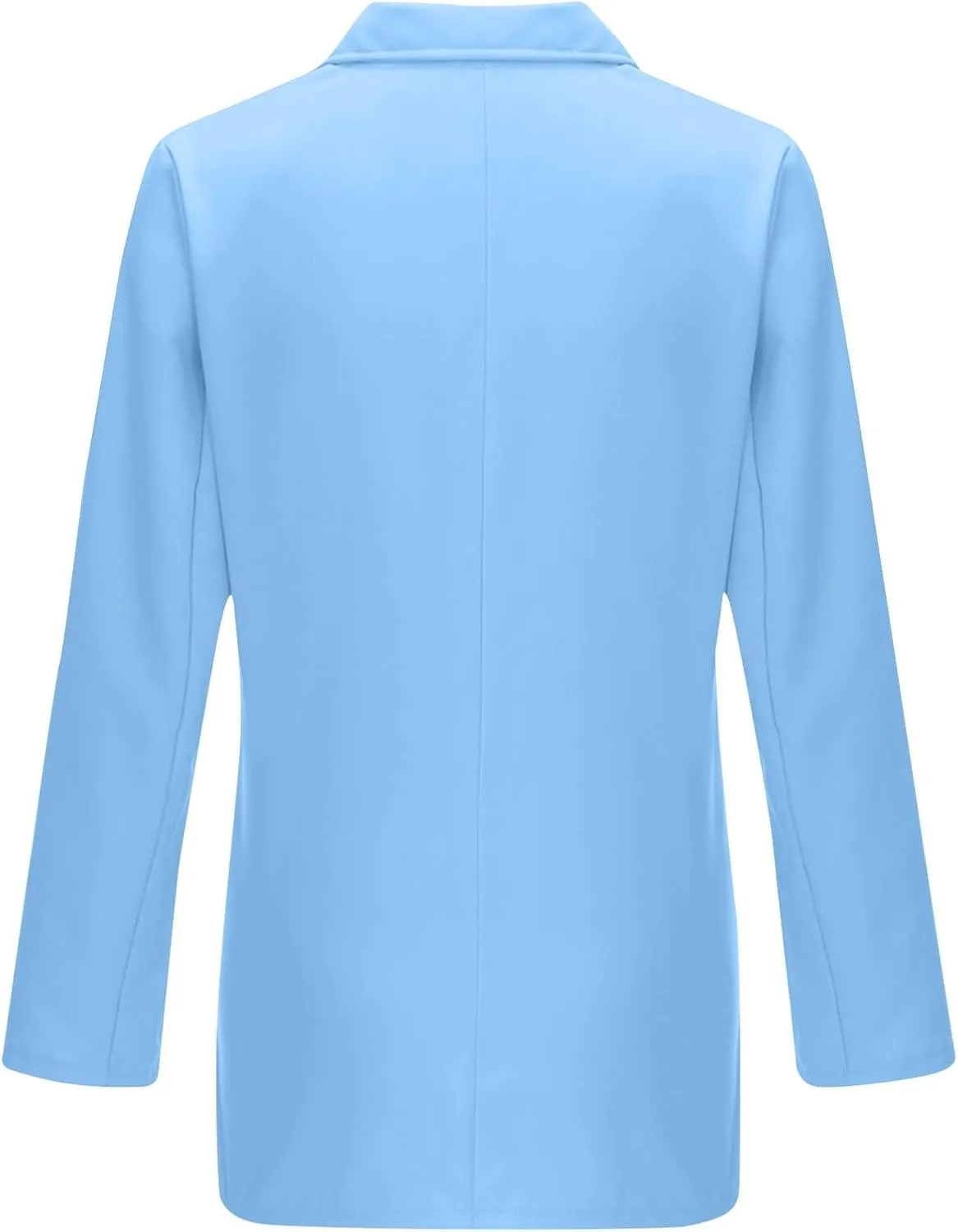Women's Fall Casual Blazers Business Outfits Long Sleeve Notch Lapel Trendy Work Suit Office Blazer Jackets Outerwear