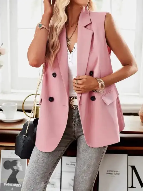Women’s New Temperament Commuter Jacket Suit Vest