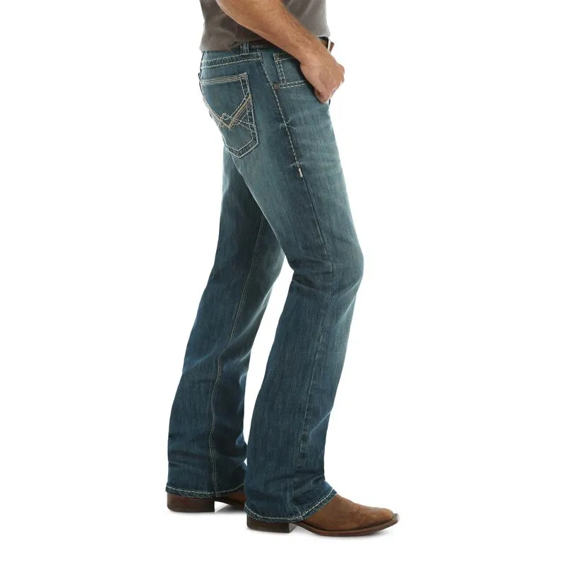Wrangler Rock 47 Slim Fit Boot Cut Jeans