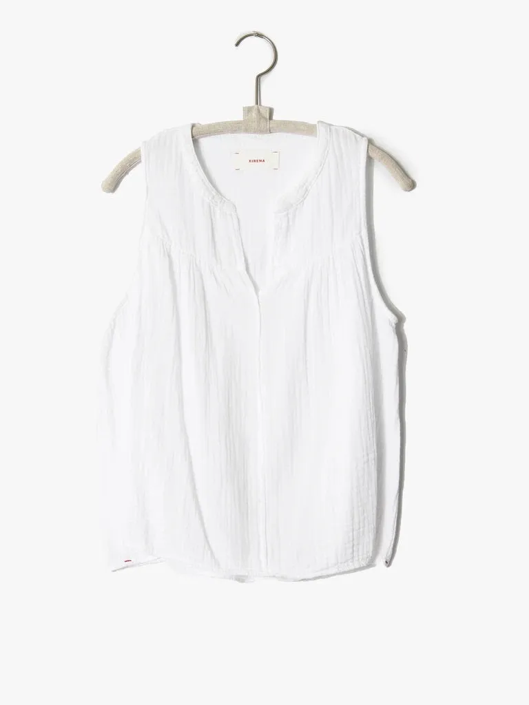 Xirena - Carrie Tank Top in White
